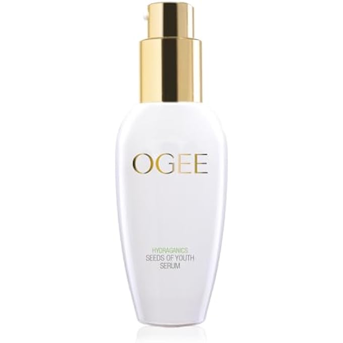 OGEE SEEDS OF YOUTH SERUM - HYALURONIC ACID SERUM FOR FACE - FIRMING, PLUMPING & HYDRATING SERUM FOR FINE LINES AND WRINKLES - CERTIFIED ORGANIC & MADE IN USA - Image 1